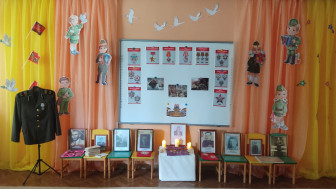 Временная экспозиция в честь Защитников Отечества 2025 год.